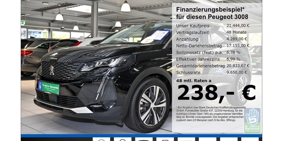 Peugeot 3008 37.000 km 21.444 &euro; Düsseldorf 40231