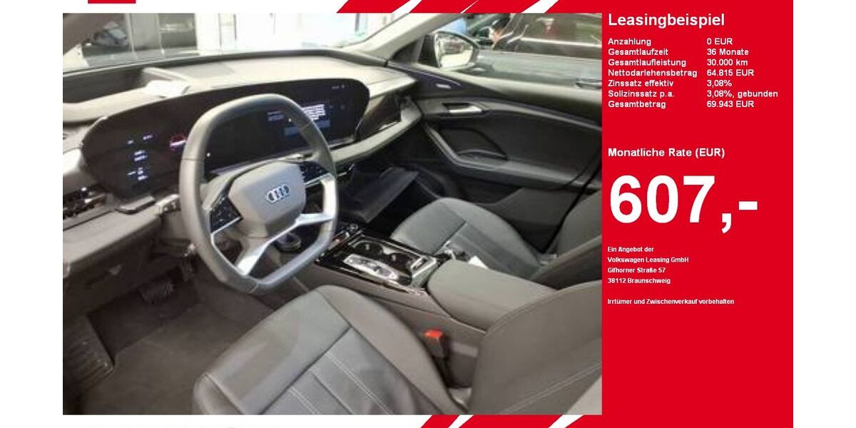 Audi Q6 e-tron 12.467 km 64.815 &euro; Gütersloh 33334