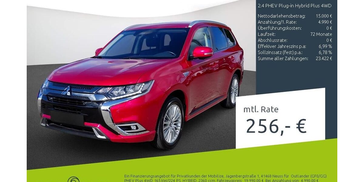 Mitsubishi Outlander 64.925 km 19.620 &euro; Stuhr 28816