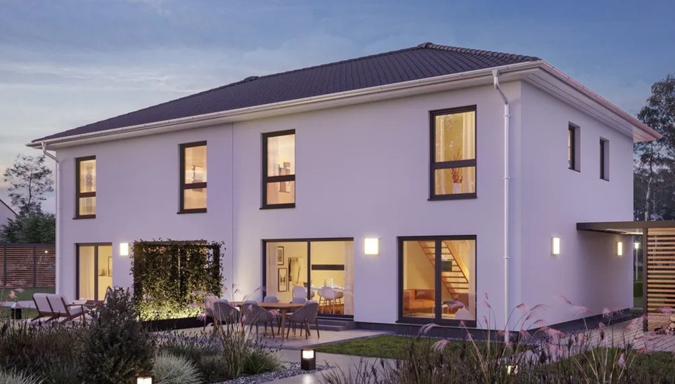 Exklusiver Erstbezug: Moderne Doppelhaushälfte mit Dachterrasse & 5 zimmer
