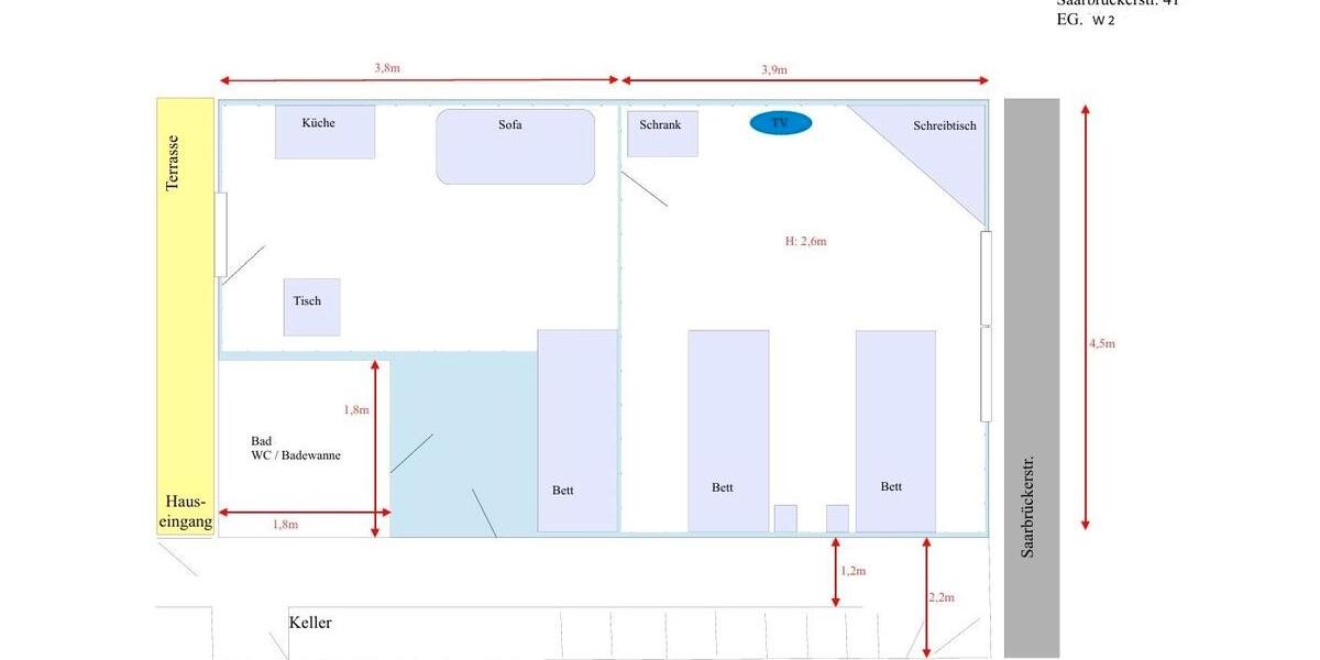 Mehrfamilienhaus, Wohnhaus Saarbrücken Brebach-Fechingen - 470.000&euro; | Angebot:26400591