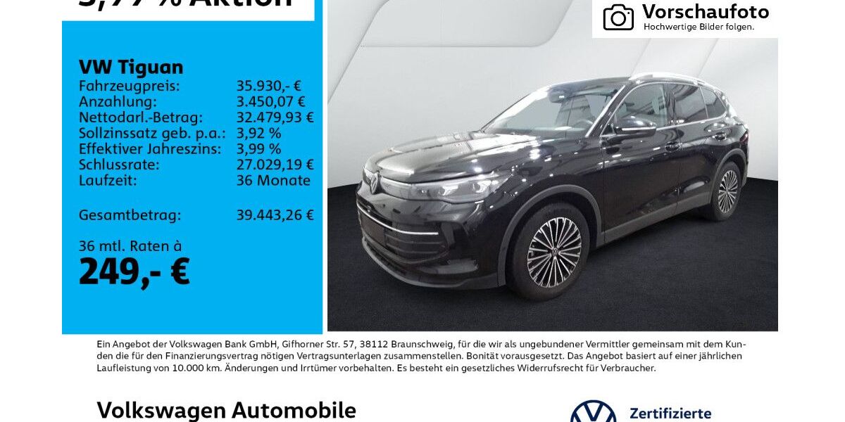 VW Tiguan 25.801 km 35.930 &euro; Leipzig 04277