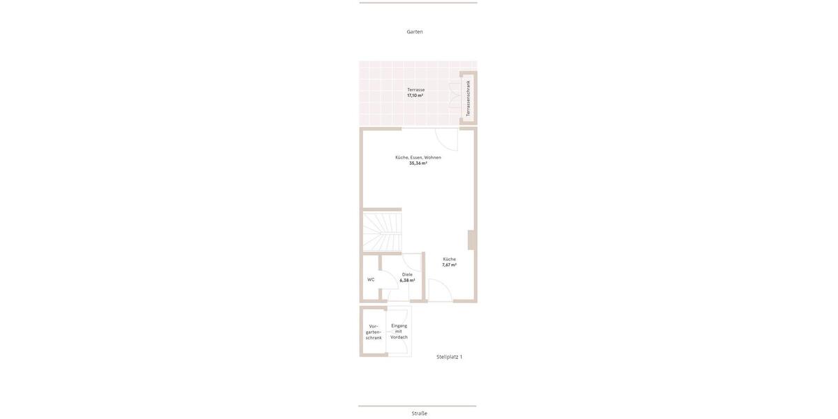 Reihenhaus Bingen am Rhein - 5 Zimmer, 120 m&sup2;, 2.160&euro; | Angebot:25405917