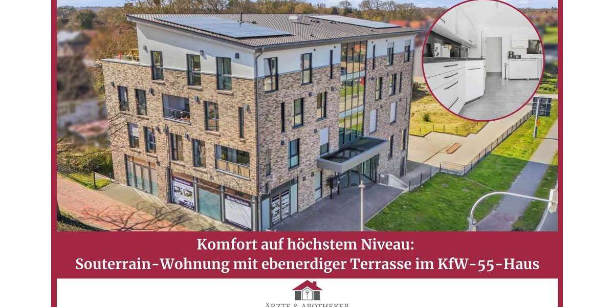 Etagenwohnung Schortens - 3 Zimmer, 82 m&sup2;, 275.000&euro; | Angebot:27146555