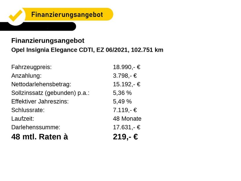 Opel Insignia 102.751 km 18.990 € Dillenburg 35683