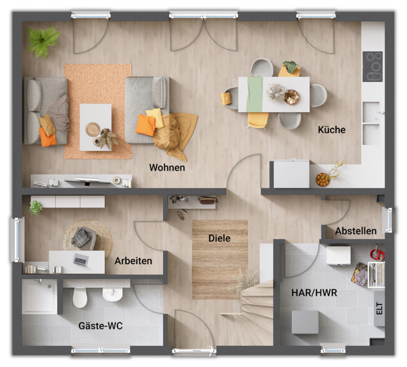 Das variable Haus mit Wohlfühlgarantie in Neu-Eichenberg OT Marzhausen - Einfach genießen...