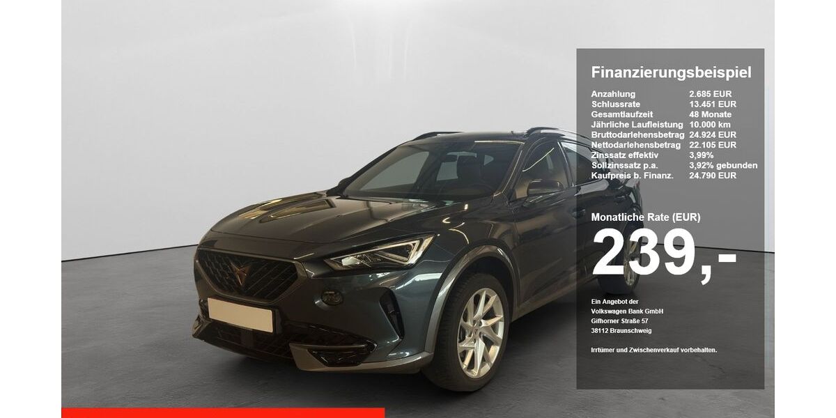 Cupra Formentor 14.993 km 24.790 &euro; Regensburg 93055