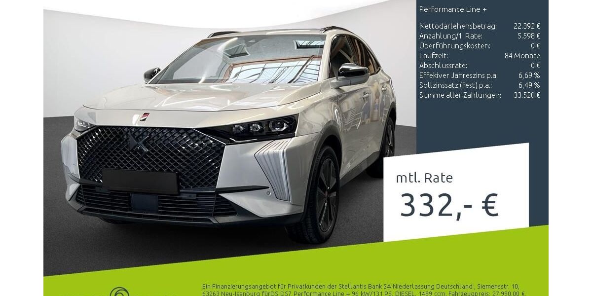 DS Automobiles DS7 (Crossback) 19.027 km 27.990 &euro; Dülmen 48249