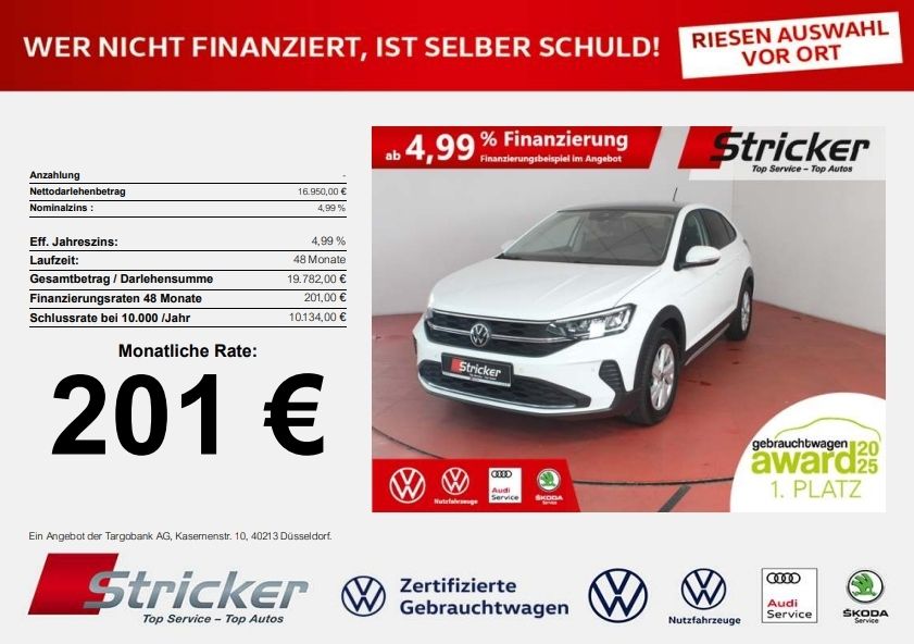 VW Taigo 41.894 km 16.889 &euro; Horn-Bad Meinberg 32805