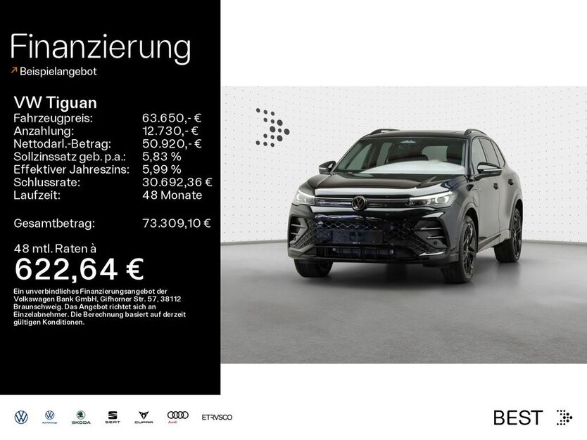 VW Tiguan 2.900 km 63.650 € Mühlheim 63165
