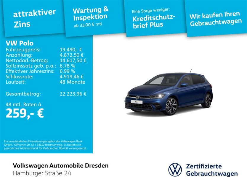 VW Polo 19.016 km 19.490 € Dresden 01067
