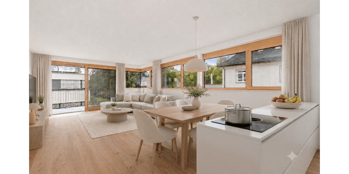 Etagenwohnung München Untergiesing-Harlaching - 3 Zimmer, 96 m&sup2;, 1.235.000&euro; | Angebot:26851225