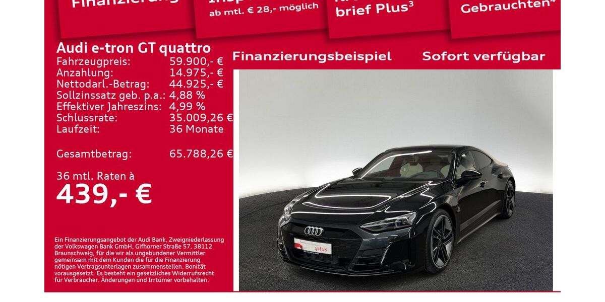 Audi e-tron GT 39.900 km 59.900 &euro; Berlin 10587