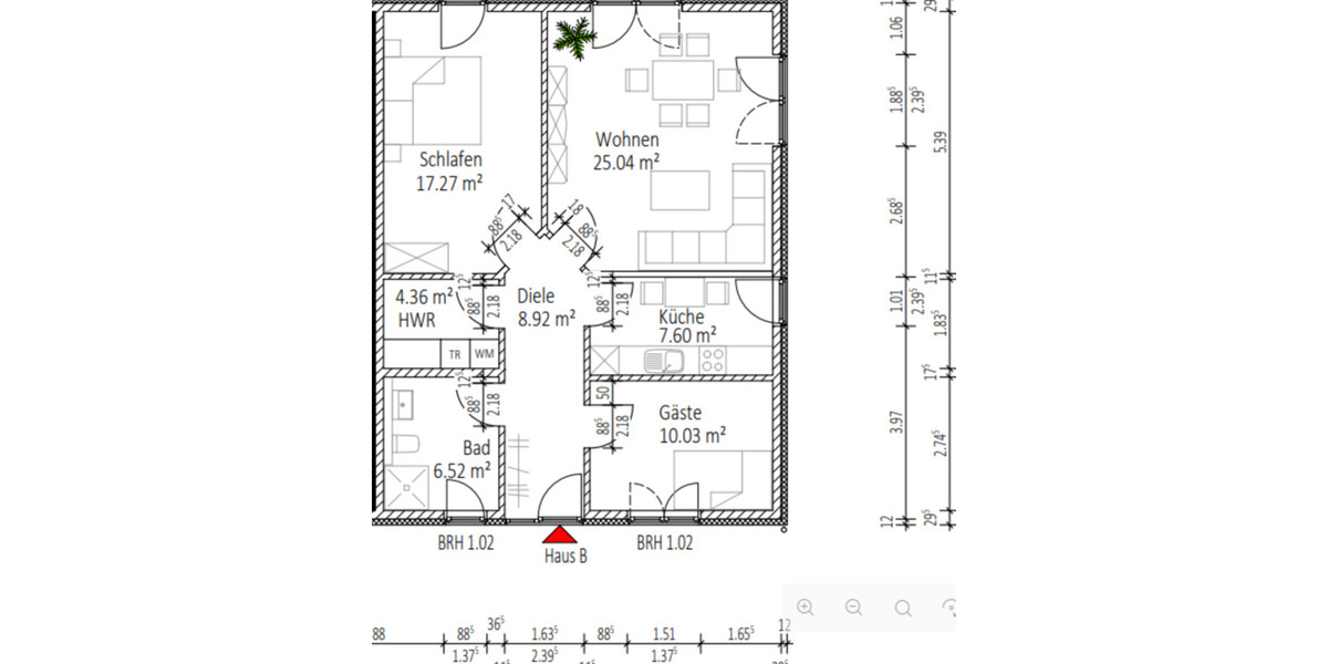 Bungalow Jevenstedt - 3 Zimmer, 85 m&sup2;, 957&euro; | Angebot:25539675