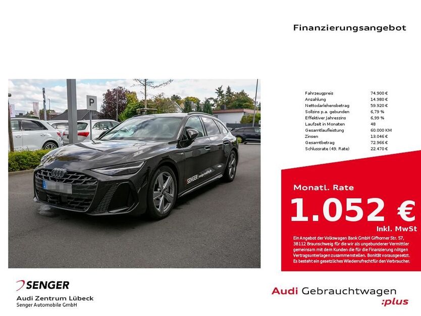 Audi A6 6.600 km 72.890 € Lübeck 23556