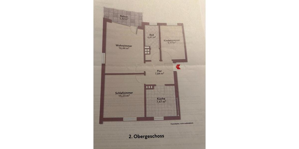 Etagenwohnung Bremen Blumenthal - 3 Zimmer, 65 m&sup2;, 180.000&euro; | Angebot:26678821