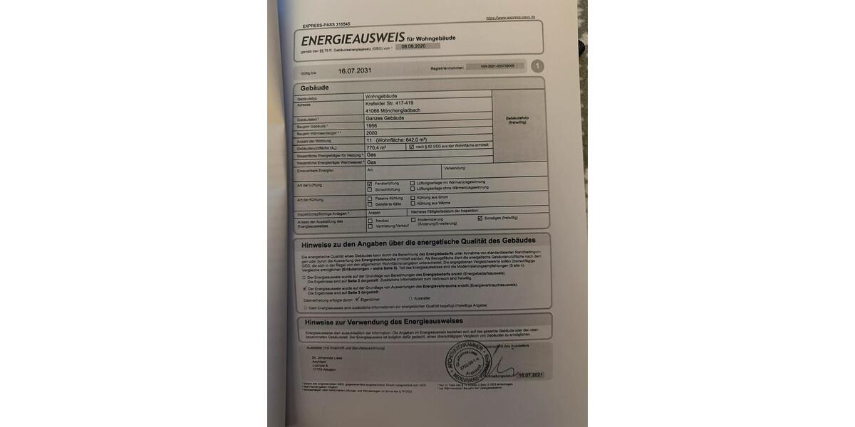 Erdgeschoßwohnung Mönchengladbach Ost - 2 Zimmer, 52 m&sup2;, 89.900&euro; | Angebot:25380004