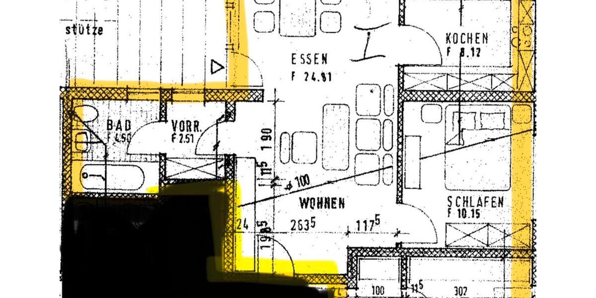 2 Zimmerwohnung in Weiersbach (55 qm) 2 zimmer