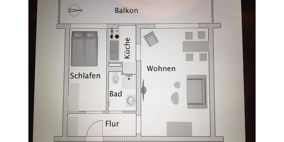 Etagenwohnung München Moosach - 2 Zimmer, 47 m&sup2;, 425.000&euro; | Angebot:25593132