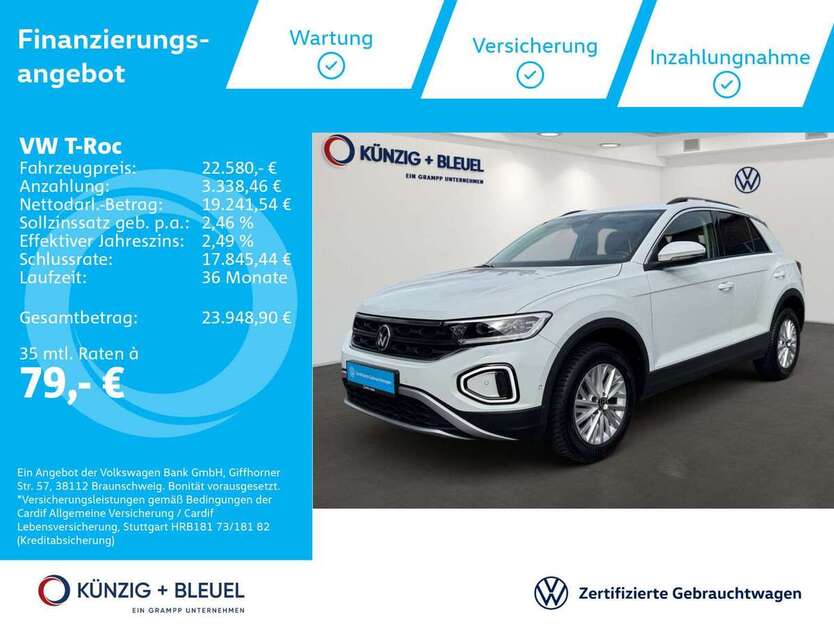 VW T-Roc 21.185 km 22.580 € Aschaffenburg 63741