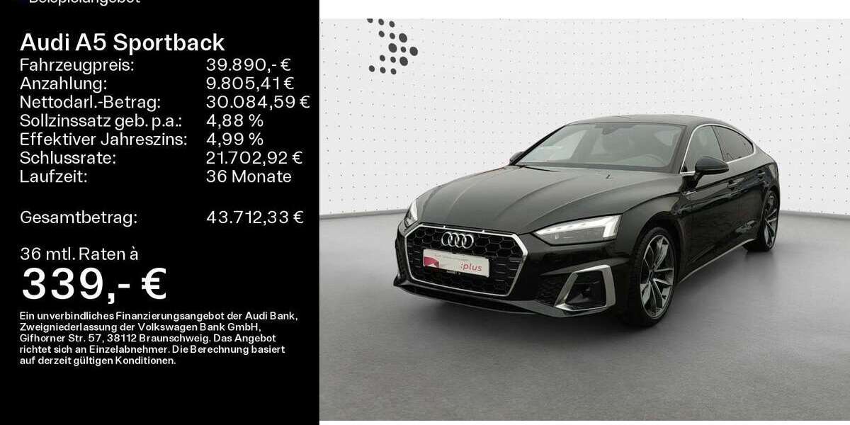 Audi A5 23.140 km 39.890 € Oberursel 61440