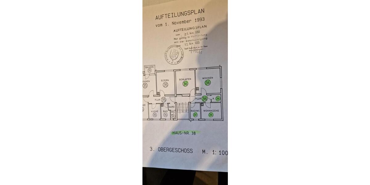 Etagenwohnung Heidenheim an der Brenz - 2 Zimmer, 50 m&sup2;, 95.000&euro; | Angebot:26367769