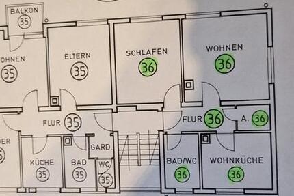 Wohnung Heidenheim an der Brenz - 2 Zimmer, 50 m&sup2;, 95.000&euro; | Angebot:26367769