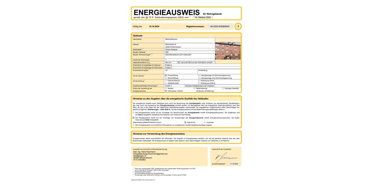 Dachgeschoßwohnung Wilhelmshaven Heppens - 3 Zimmer, 75 m&sup2;, 67.900&euro; | Angebot:26042698