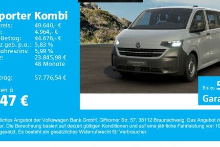 VW T7 Transporter 8.001 km 49.640 &euro; Gersthofen 86368