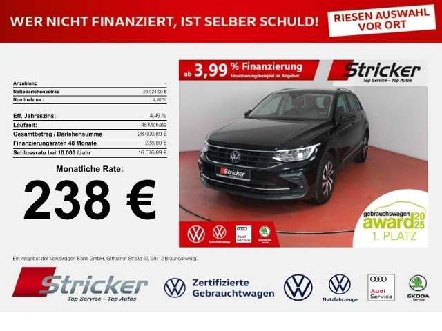 VW Tiguan 64.470 km 23.924 &euro; Detmold 32760