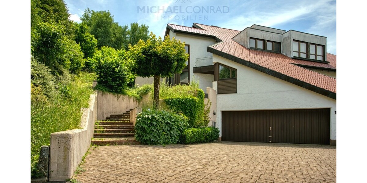 Natur pur! Außergewöhnliches Architektenhaus in traumhafter Lage und mit Einliegerwohnung - Einfamilienhaus Schmelz | Angebot:27010420