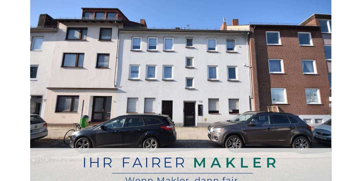 Etagenwohnung Bremen Walle - 2 Zimmer, 78 m&sup2;, 159.000&euro; | Angebot:26819554