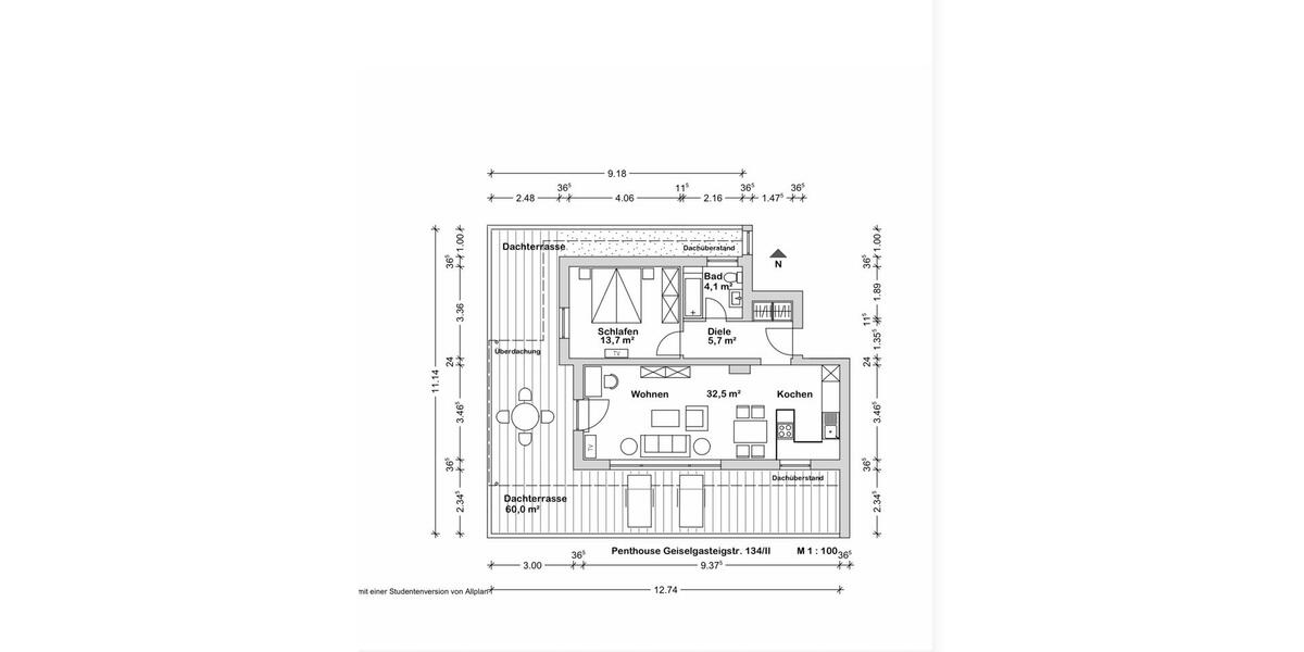 Einfamilienhaus München Giesing - 2 Zimmer, 75 m&sup2;, 650.000&euro; | Angebot:26852447