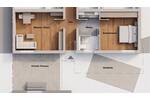 Etagenwohnung Ulm Söflingen - 2 Zimmer, 52 m&sup2;, 189.000&euro; | Angebot:26318658