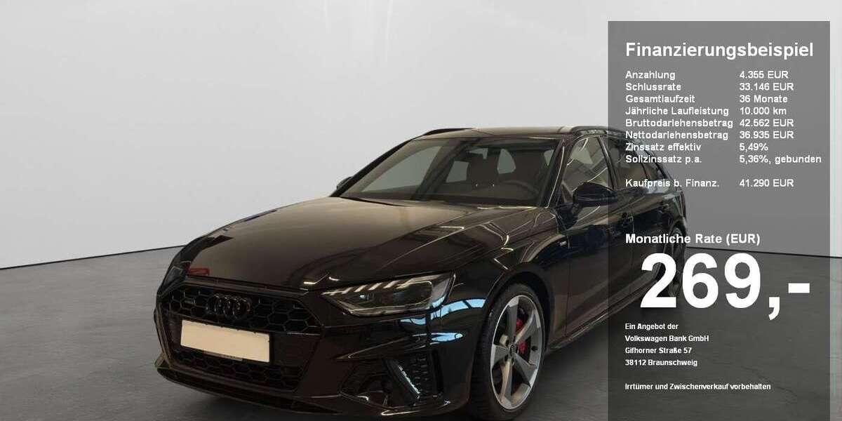 Audi A4 15.570 km 41.290 &euro; Regensburg 93055