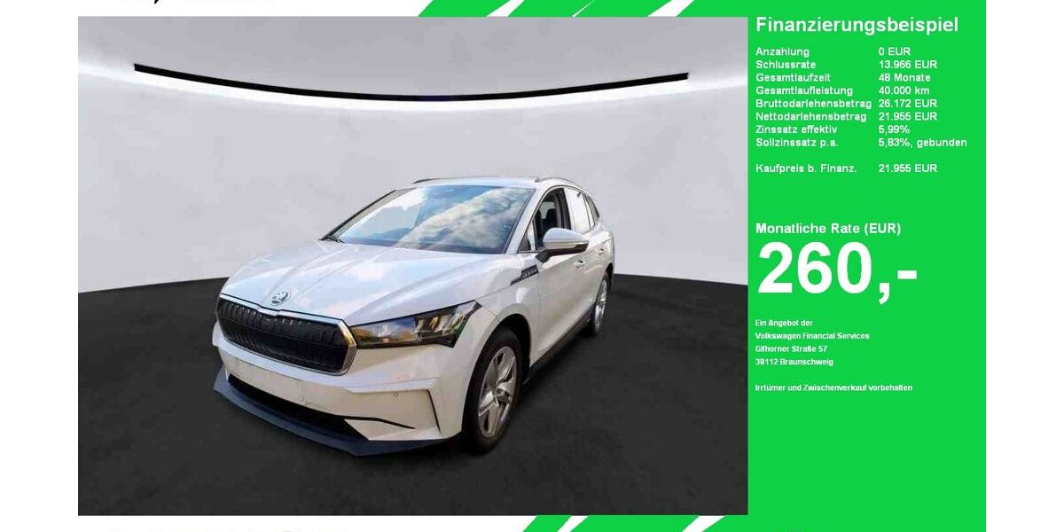 Skoda Enyaq 27.267 km 21.955 &euro; Oelde (Stromberg) 59302
