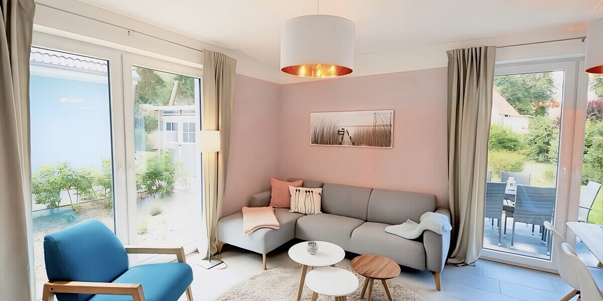 HORN IMMOBILIEN ++ tolles Ferienhaus in Röbel an der Müritz mit zwei Ferienwohnungen - Ferienhaus Röbel/Müritz Müritz | Angebot:26562018
