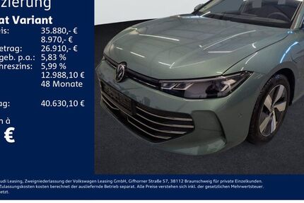 VW Passat Variant 17.880 km 35.880 &euro; Borna 04552