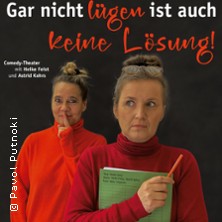 Heike Feist und Astrid Kohrs - Gar nicht lügen ist auch keine Lösung 09.12.2025 Theater Wismar - Großes Haus