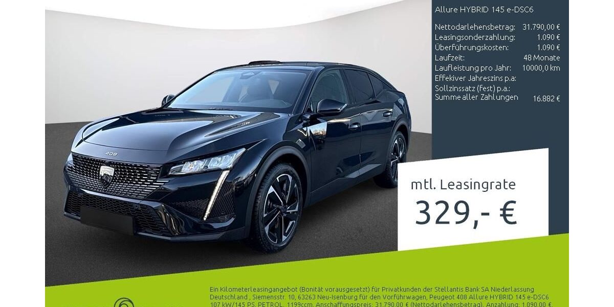 Peugeot 408 1.500 km 31.790 &euro; Borken 46325