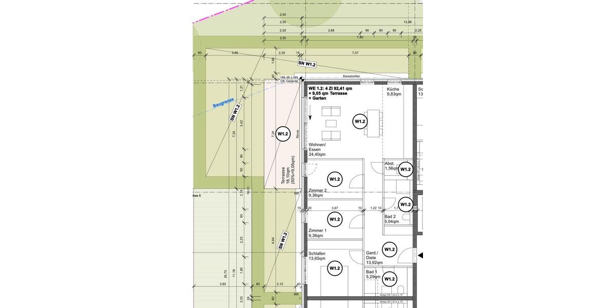 Erdgeschoßwohnung Oberursel (Taunus) - 4 Zimmer, 102 m&sup2;, 675.000&euro; | Angebot:27191219