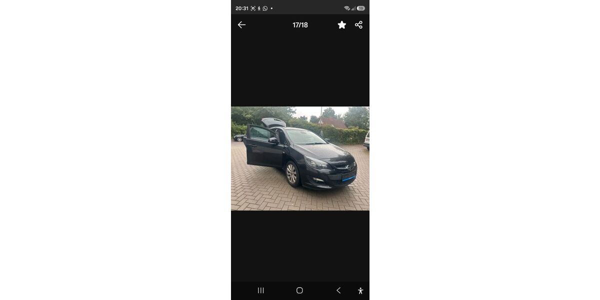 Opel Astra 161.000 km 6.500 &euro; Rieseby 24354