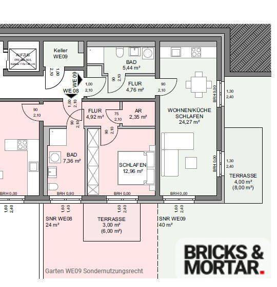Wohnen mit Weitblick- Luxus-Apartment 1 zimmer