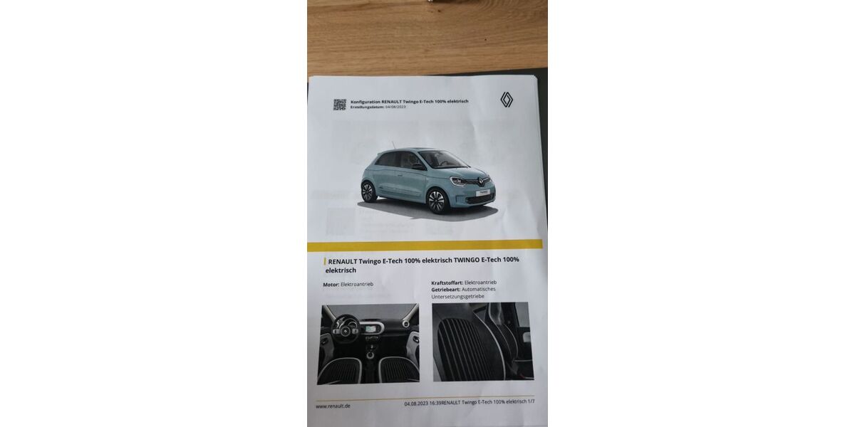 Renault Twingo 29.876 km 15.600 &euro; Sachsenheim 74343