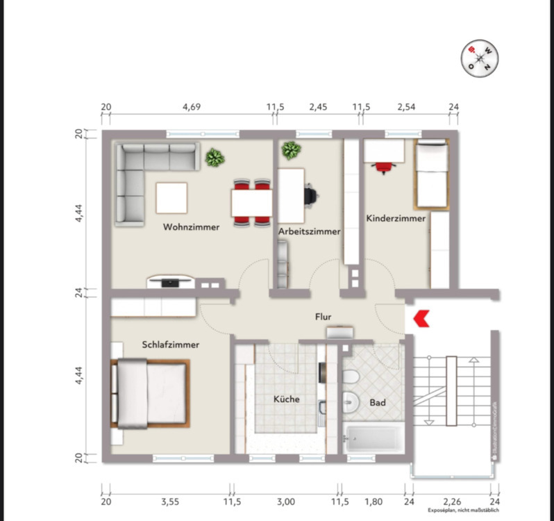 Premium-Wohnung in Dortmund-Neuasseln Brackel