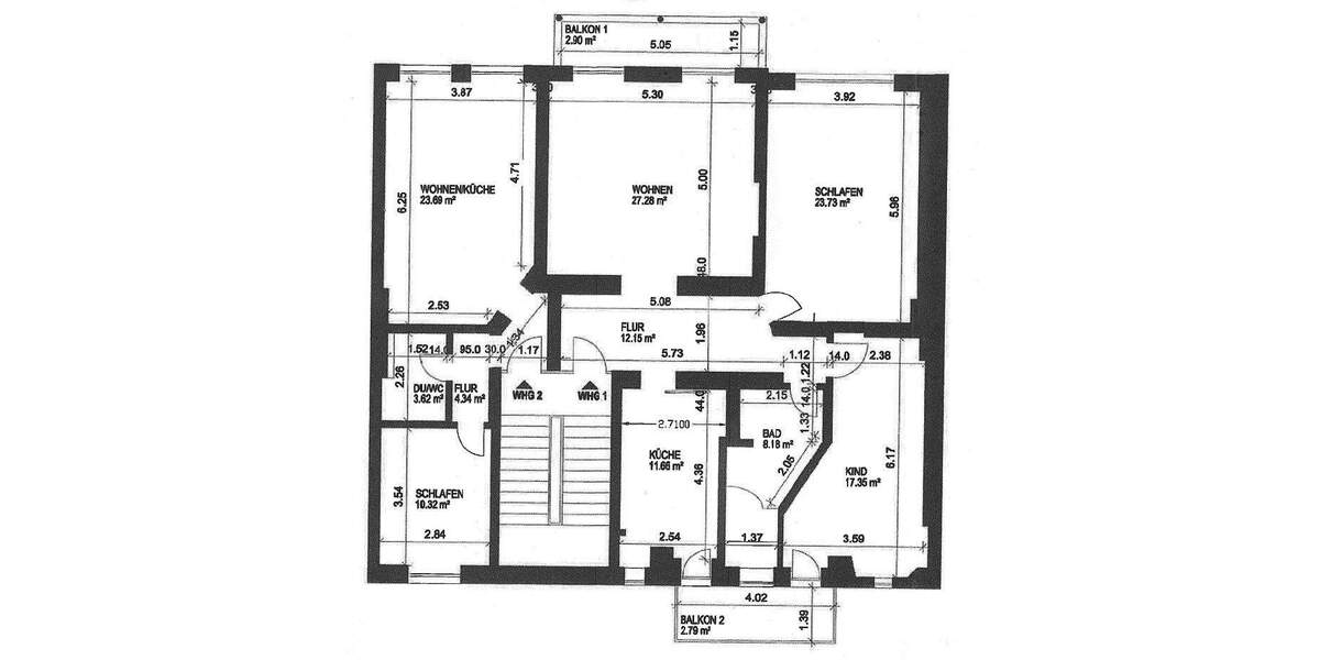 Etagenwohnung Wiesbaden - 5 Zimmer, 152 m&sup2;, 699.000&euro; | Angebot:24732319