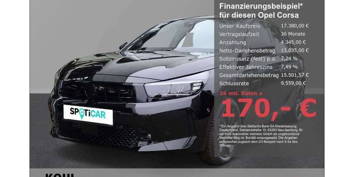 Opel Corsa 10.400 km 17.380 &euro; Aachen 52078