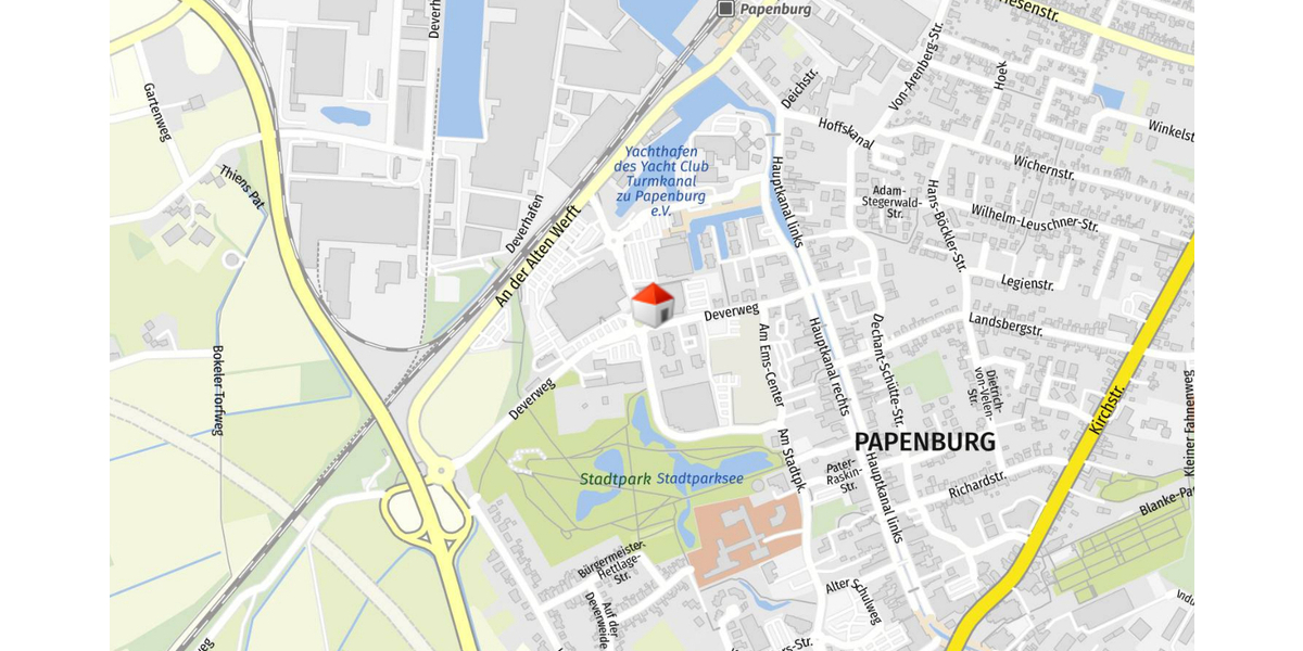 gemütliche Obergeschosswohnung mit großem Balkon! - Etagenwohnung Papenburg | Angebot:24427790