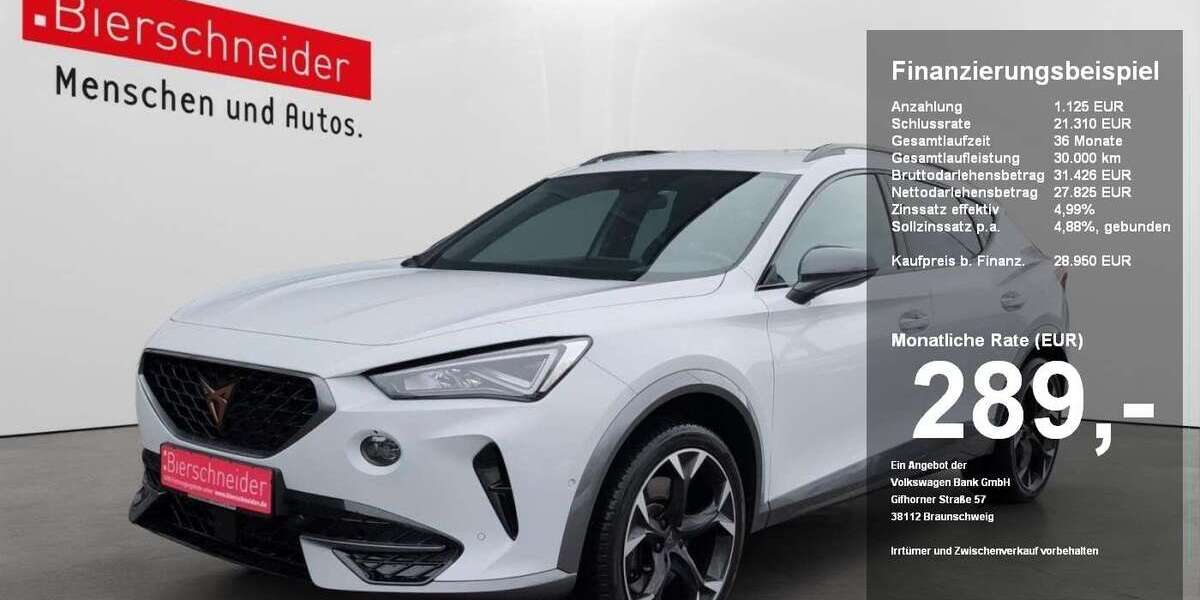 Cupra Formentor 36.600 km 28.950 &euro; Regensburg 93055