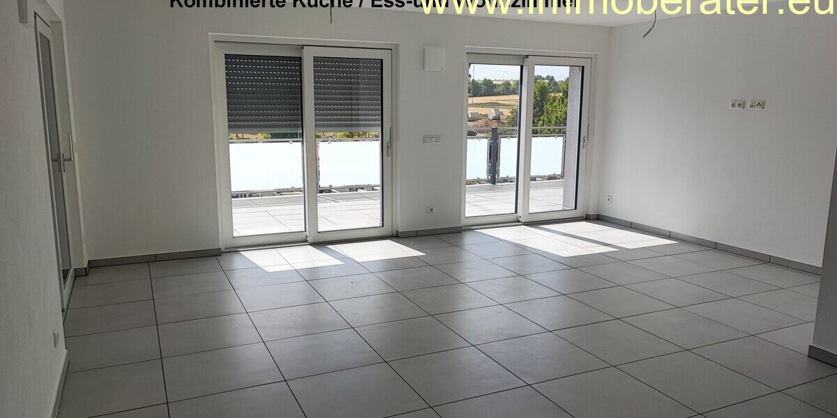 Exklusive 2-Zimmer-Penthouse-Wohnung mit riesiger Dachterrasse von 36 m2-Westausrichtung exkl. Ausstattung moderner Grundriss ab 01.03.2026. 2 zimmer